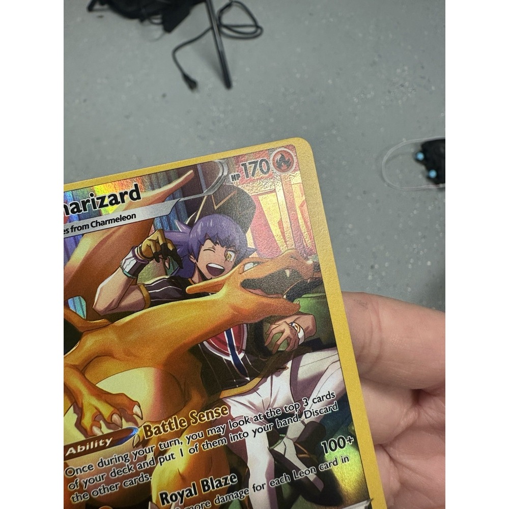 Charizard TG03/TG30 MISCUT ERROR ALIGNMENT DOT NEAR MINT!! NM UltraRare Holo - Picture 11 of 16
